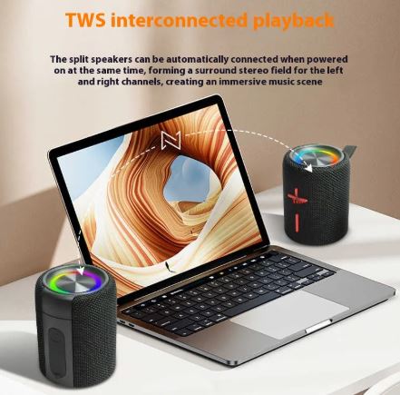 Magnetic Split Bluetooth Subwoofer Speaker β High-Fidelity Portable Audio